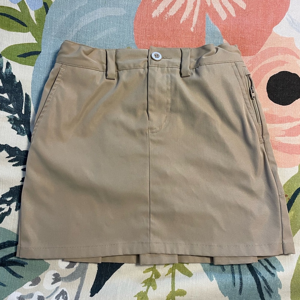 Lands’ End Girls Active Chino Uniform Skort - Girls 8